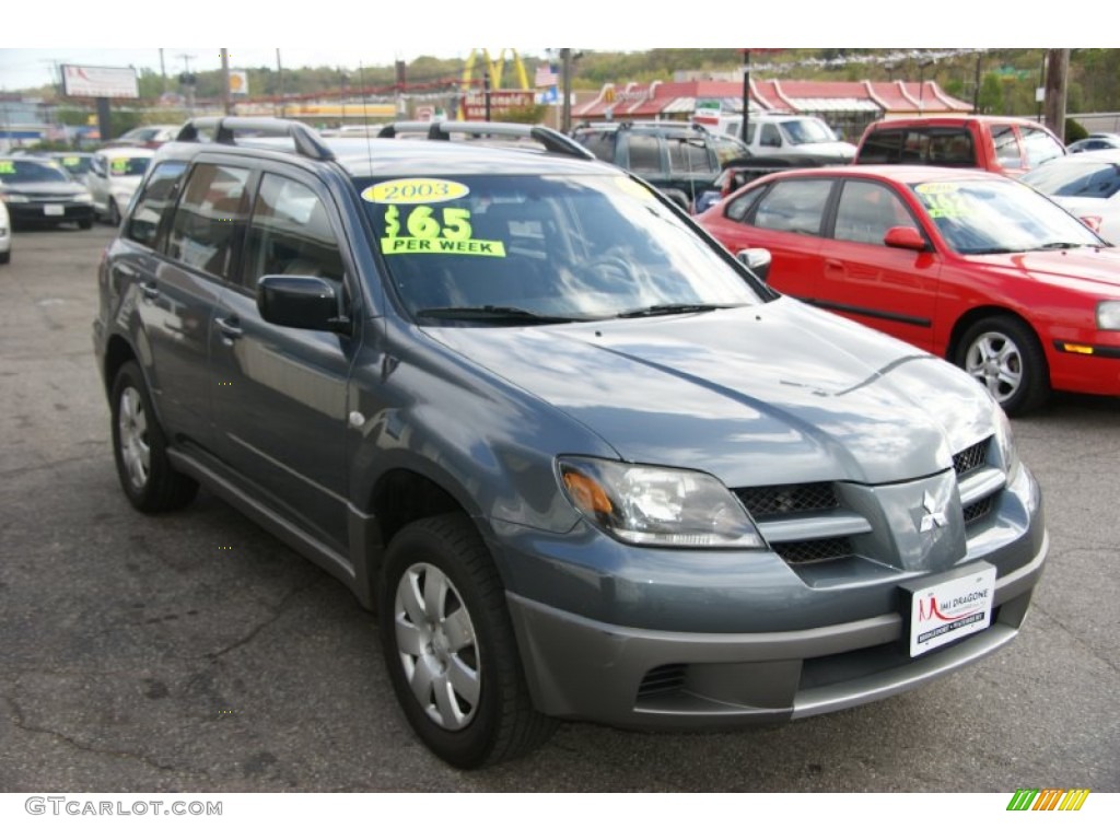 2003 Outlander LS - Urban Gray Pearl / Charcoal photo #3