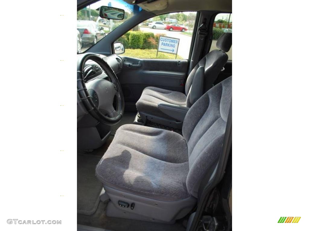 2000 Grand Caravan SE Sport - Deep Slate Pearlcoat / Mist Gray photo #16