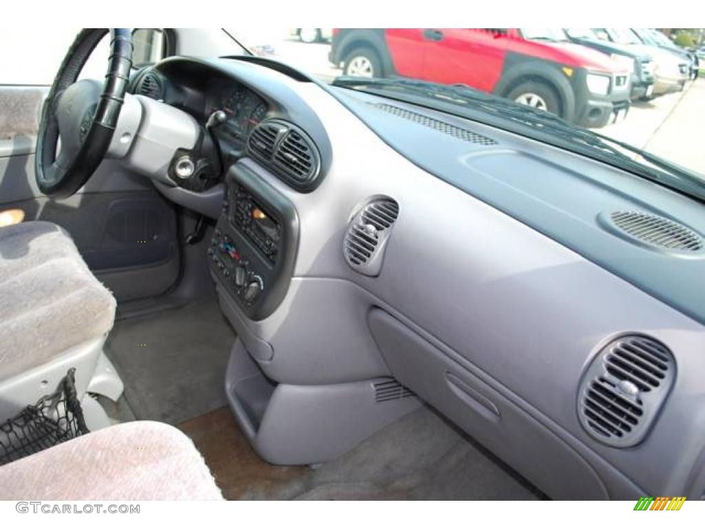 2000 Grand Caravan SE Sport - Deep Slate Pearlcoat / Mist Gray photo #24