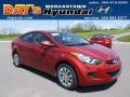 2012 Red Allure Hyundai Elantra GLS  photo #1