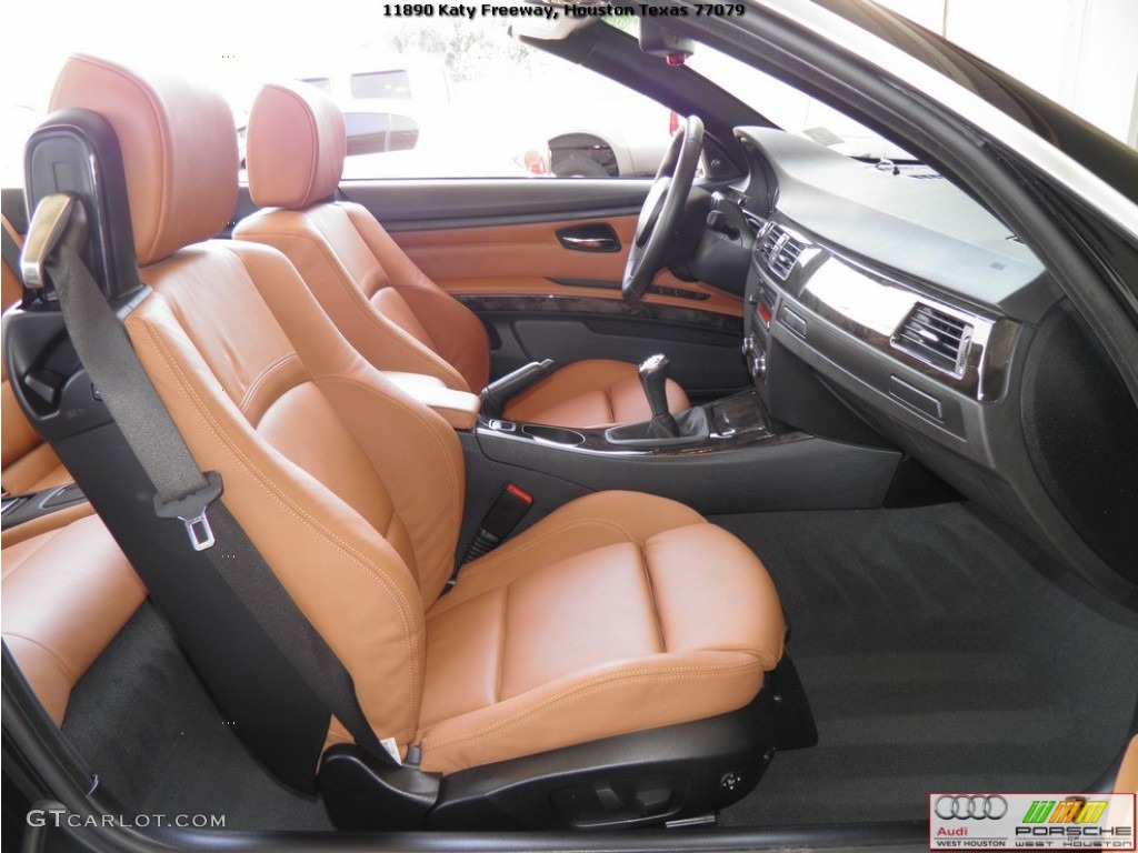 2008 3 Series 335i Convertible - Black Sapphire Metallic / Saddle Brown/Black photo #26
