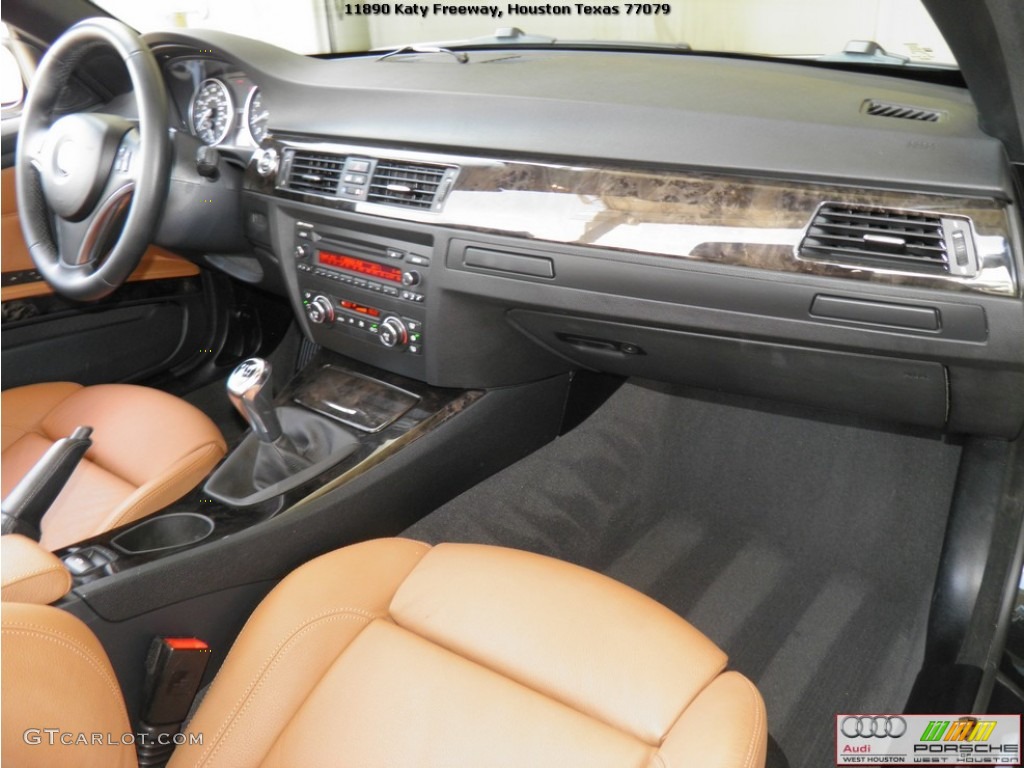 2008 3 Series 335i Convertible - Black Sapphire Metallic / Saddle Brown/Black photo #27