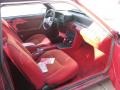 1989 Cabernet Red Metallic Ford Mustang LX Coupe  photo #12