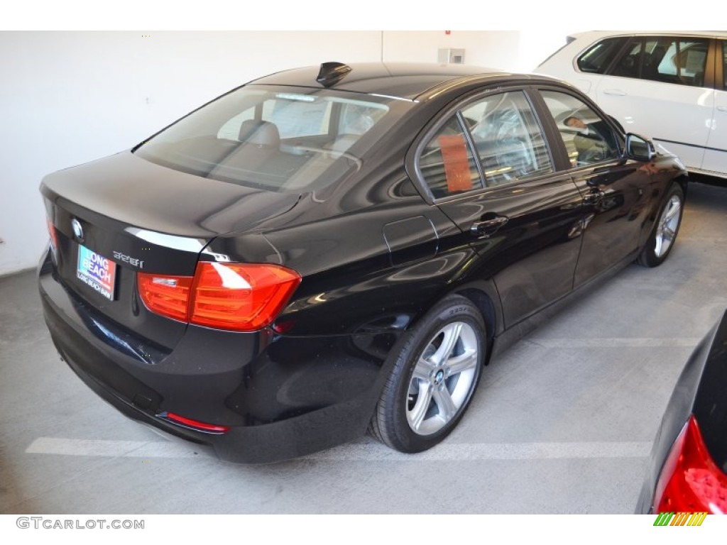 2012 3 Series 328i Sedan - Jet Black / Black photo #3