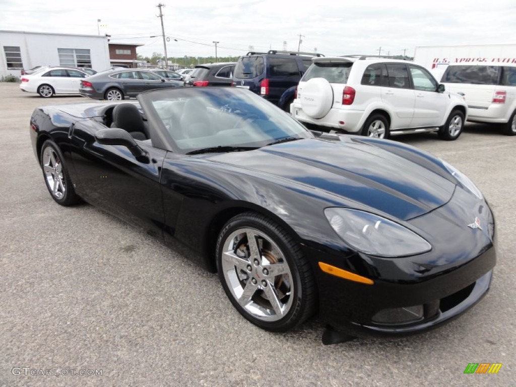 Black 2007 Chevrolet Corvette Convertible Exterior Photo #64449305