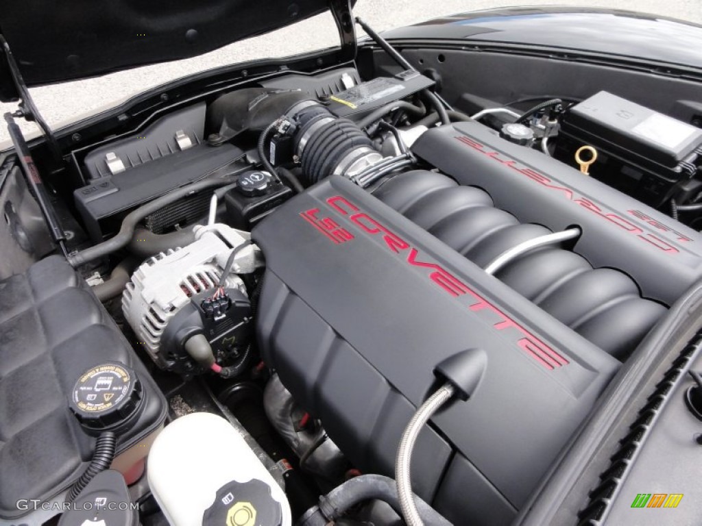 2007 Chevrolet Corvette Convertible 6.0 Liter OHV 16-Valve LS2 V8 Engine Photo #64449513