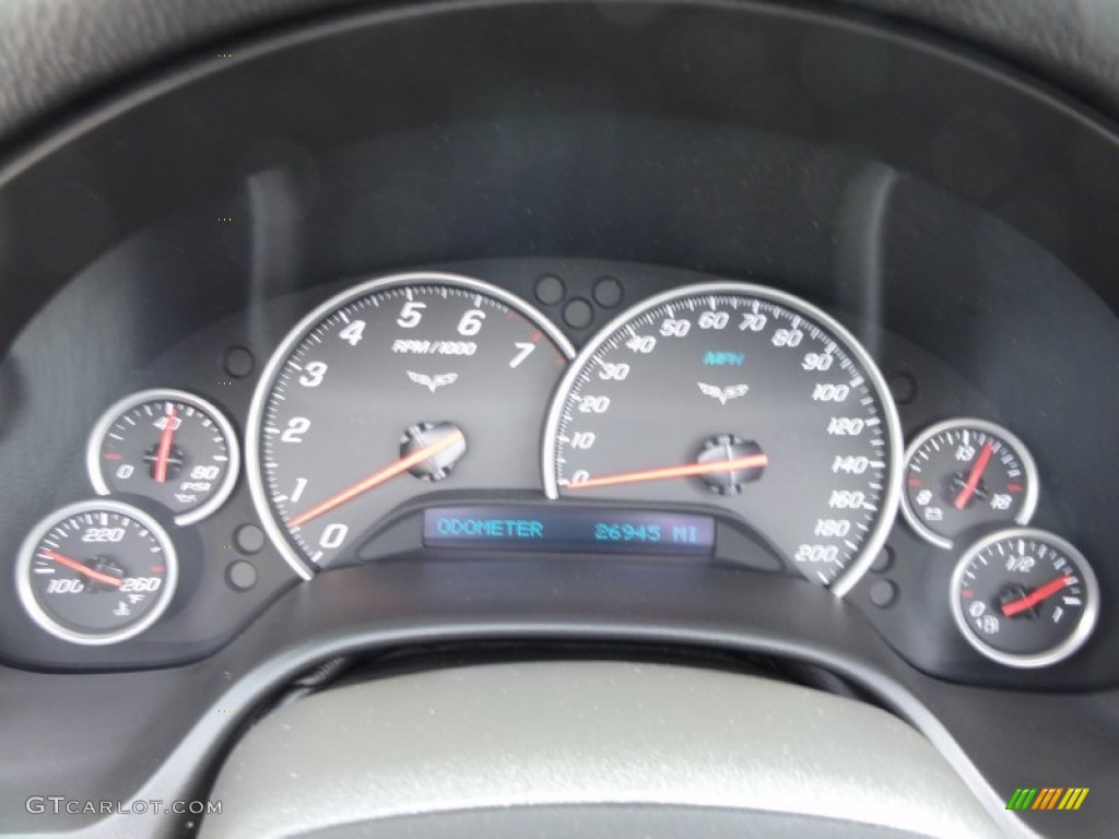 2007 Chevrolet Corvette Convertible Gauges Photo #64449606