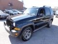 2005 Black Clearcoat Jeep Liberty Renegade  photo #2