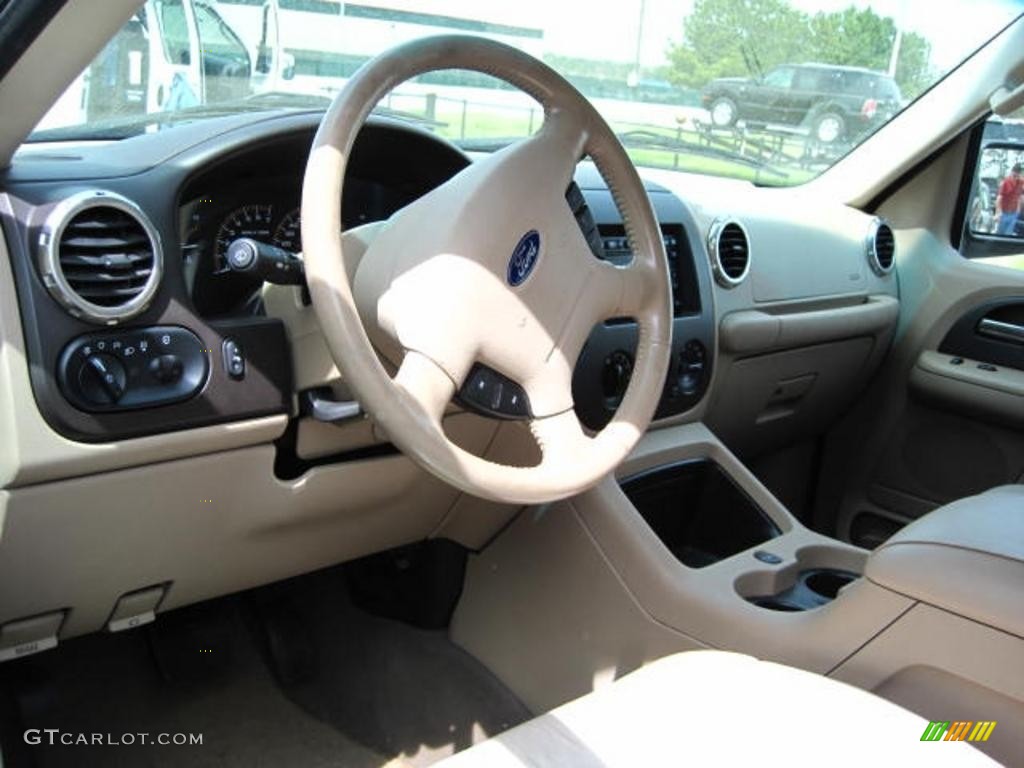 2003 Expedition XLT 4x4 - Aspen Green Metallic / Flint Grey photo #3