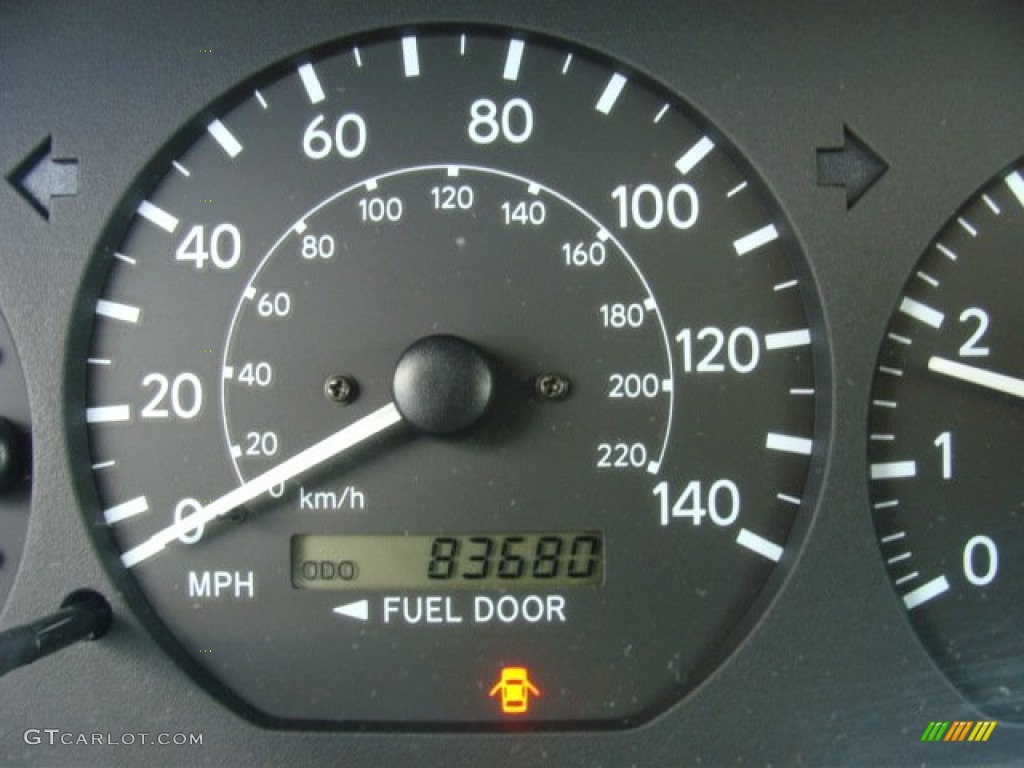 2000 Camry LE - Graphite Gray Pearl / Gray photo #10