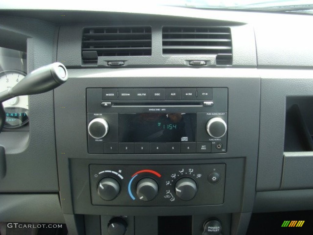 2011 Dakota Big Horn Crew Cab 4x4 - Deep Water Blue Metallic / Dark Slate Gray/Medium Slate Gray photo #11