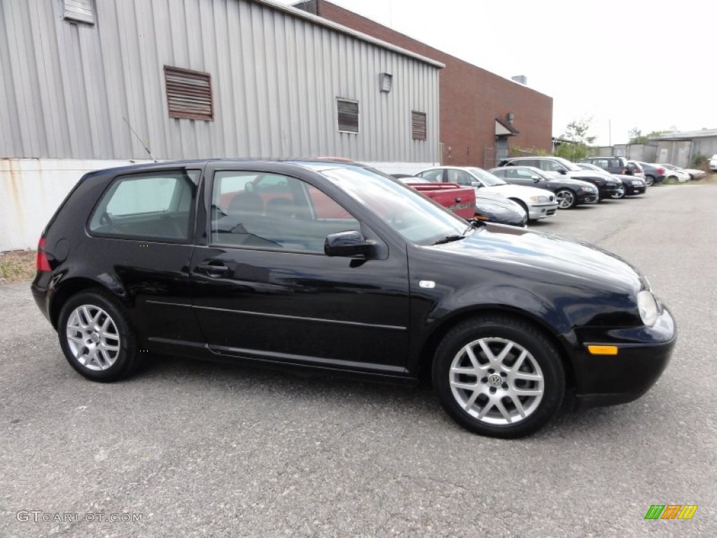 2002 GTI 1.8T - Black / Black photo #7