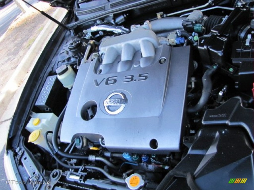 2003 Maxima SE - Majestic Blue / Black photo #15