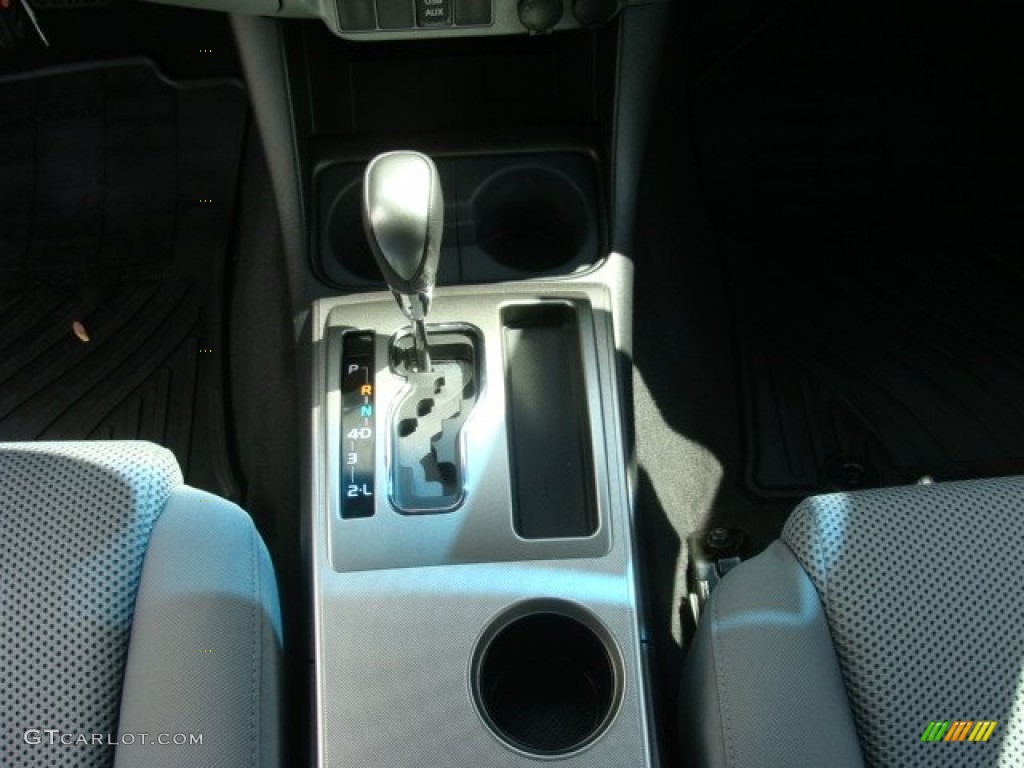 2012 Tacoma V6 Double Cab 4x4 - Magnetic Gray Mica / Graphite photo #12