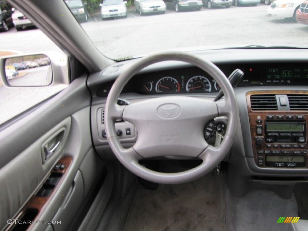 2001 Avalon XLS - Lunar Mist Metallic / Stone photo #13