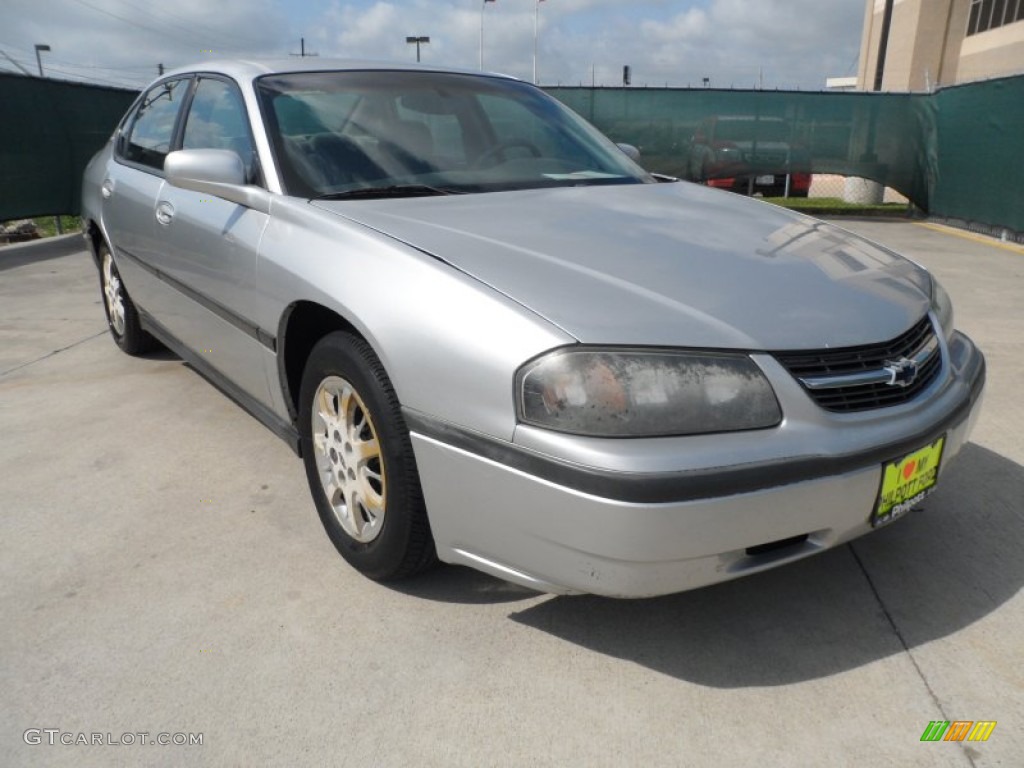 2000 Impala  - Galaxy Silver Metallic / Medium Gray photo #34