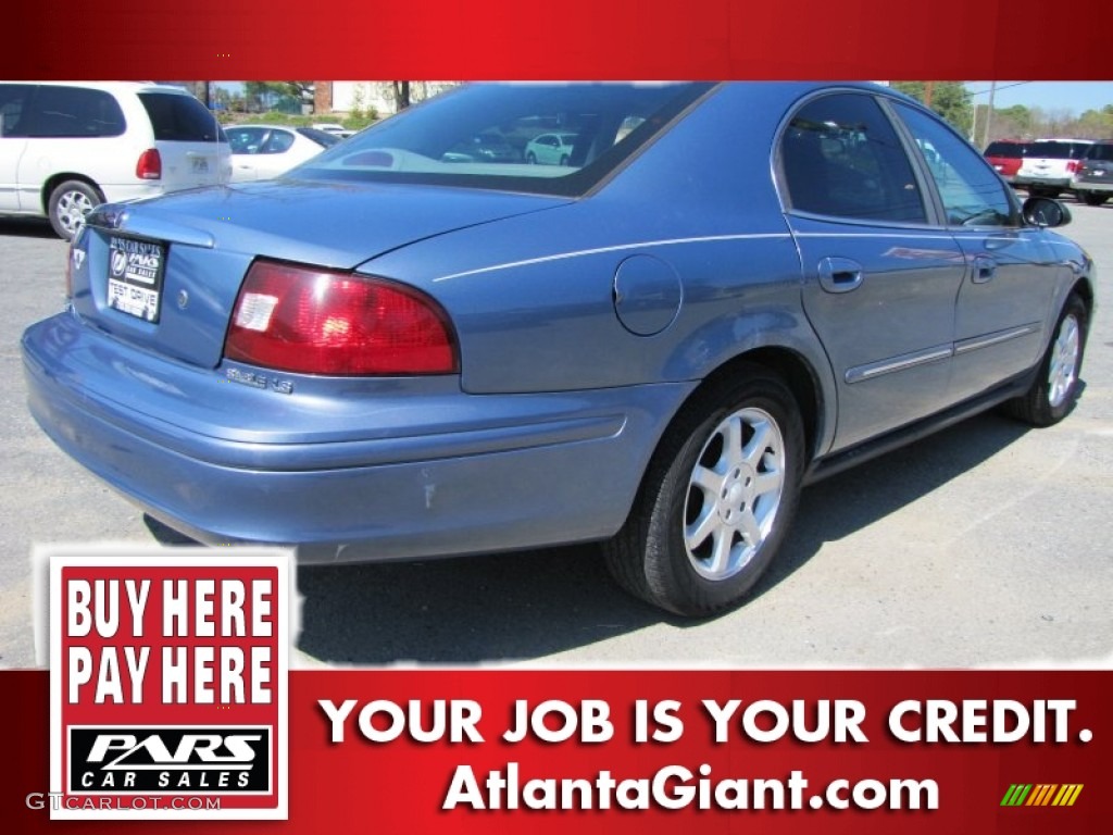 2001 Sable LS Premium Sedan - Graphite Blue Metallic / Medium Graphite photo #3