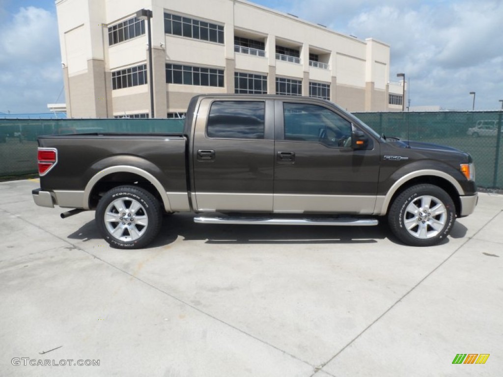 Stone Green Metallic 2009 Ford F150 Lariat SuperCrew Exterior Photo #64451559