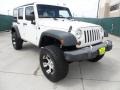 2007 Stone White Jeep Wrangler Unlimited X 4x4  photo #1