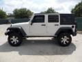 2007 Stone White Jeep Wrangler Unlimited X 4x4  photo #6