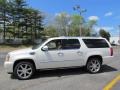 2011 White Diamond Tricoat Cadillac Escalade ESV Premium AWD  photo #4