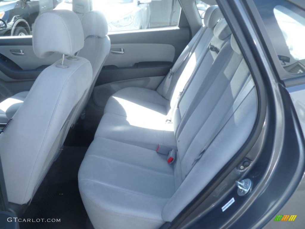 2009 Elantra SE Sedan - Carbon Gray / Gray photo #7