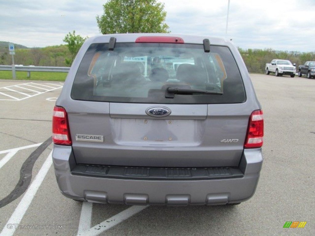 2008 Escape XLS 4WD - Tungsten Grey Metallic / Stone photo #8