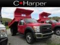 2012 Vermillion Red Ford F450 Super Duty XL Regular Cab Chassis  photo #1