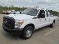 Oxford White 2012 Ford F350 Super Duty XL SuperCab Exterior