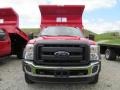 Vermillion Red - F550 Super Duty XL Regular Cab 4x4 Dump Truck Photo No. 5