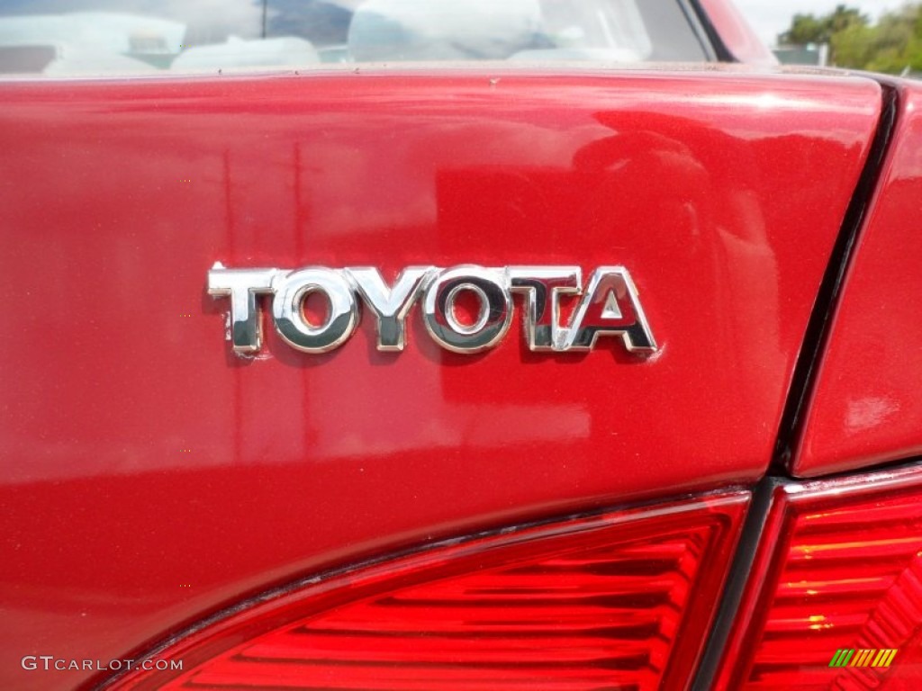 2008 Corolla CE - Barcelona Red / Stone photo #20
