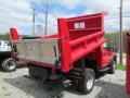 Vermillion Red - F550 Super Duty XL Regular Cab 4x4 Dump Truck Photo No. 11