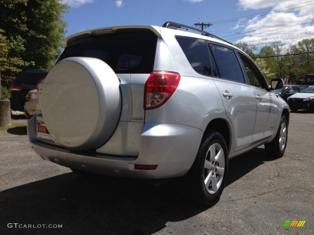 2007 RAV4 Limited 4WD - Classic Silver Metallic / Ash Gray photo #7