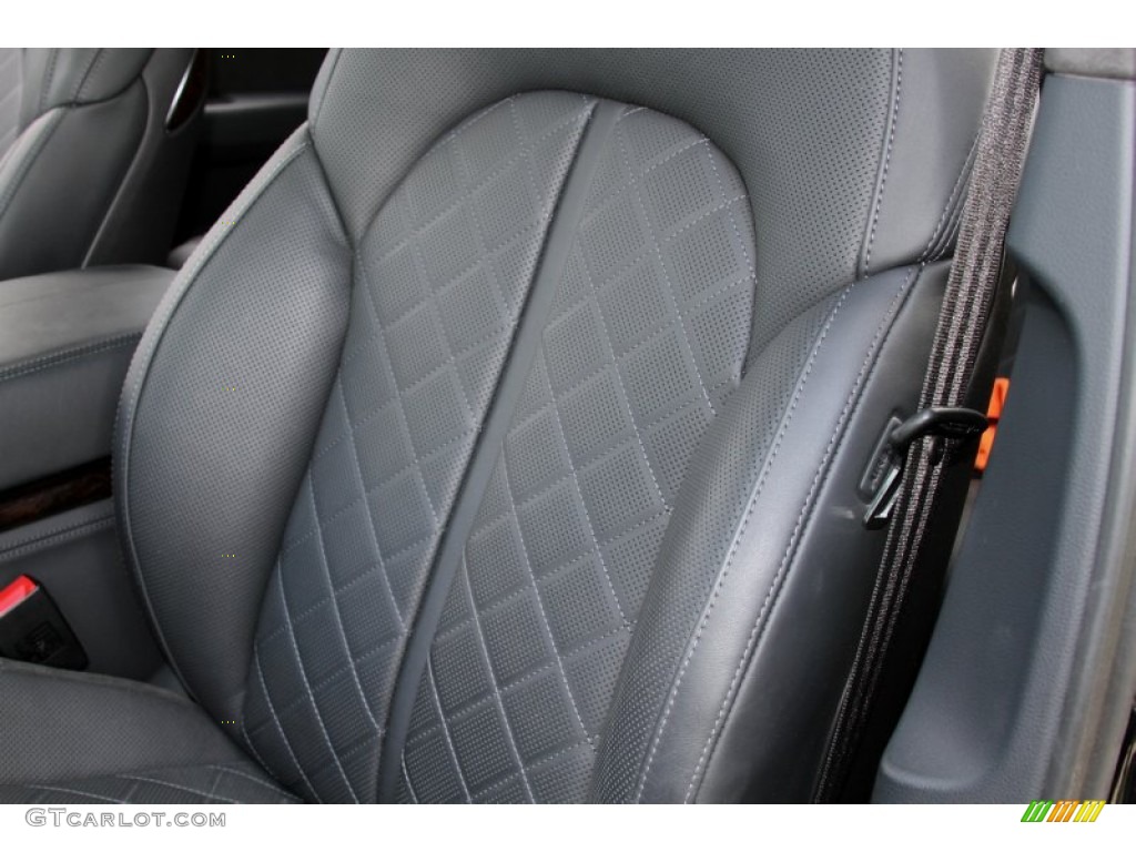 Black Interior 2012 Audi A8 4.2 quattro Photo #64455977