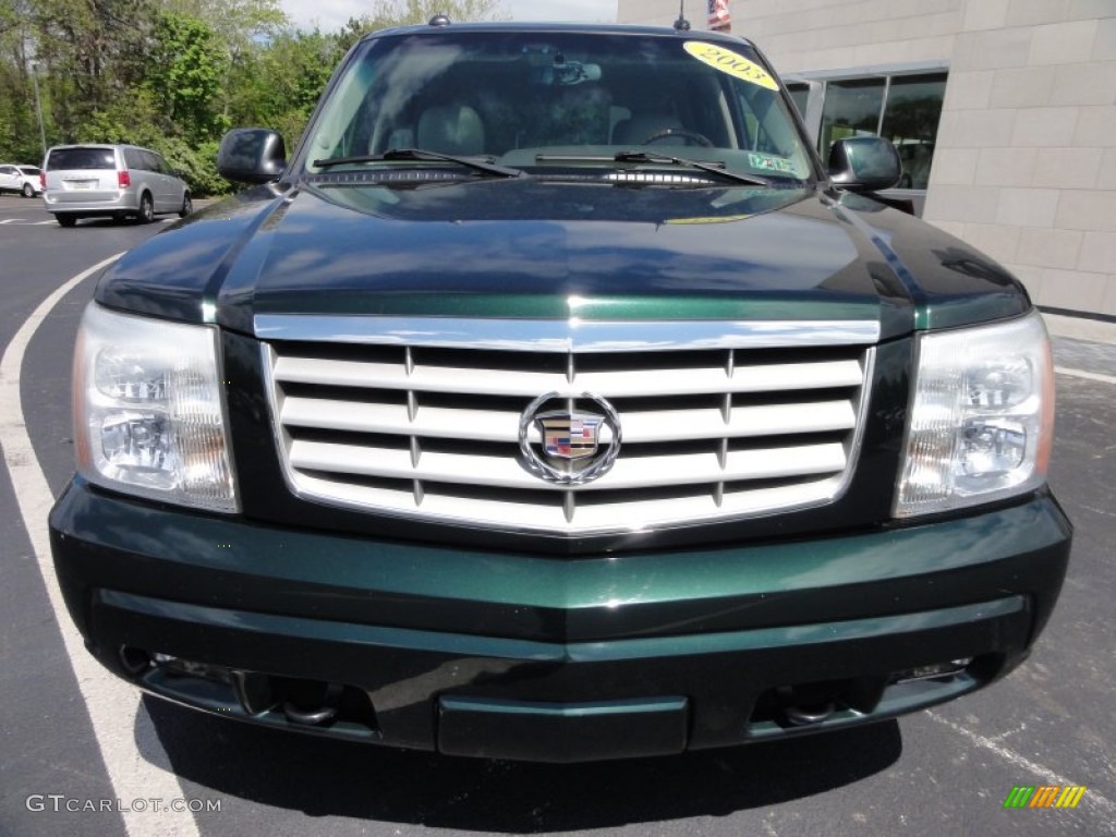 2003 Escalade AWD - Green Envy / Shale photo #4