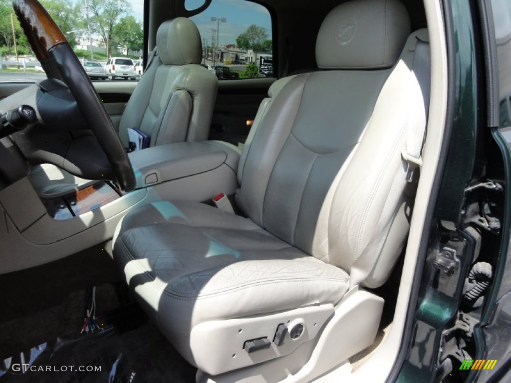 2003 Escalade AWD - Green Envy / Shale photo #18