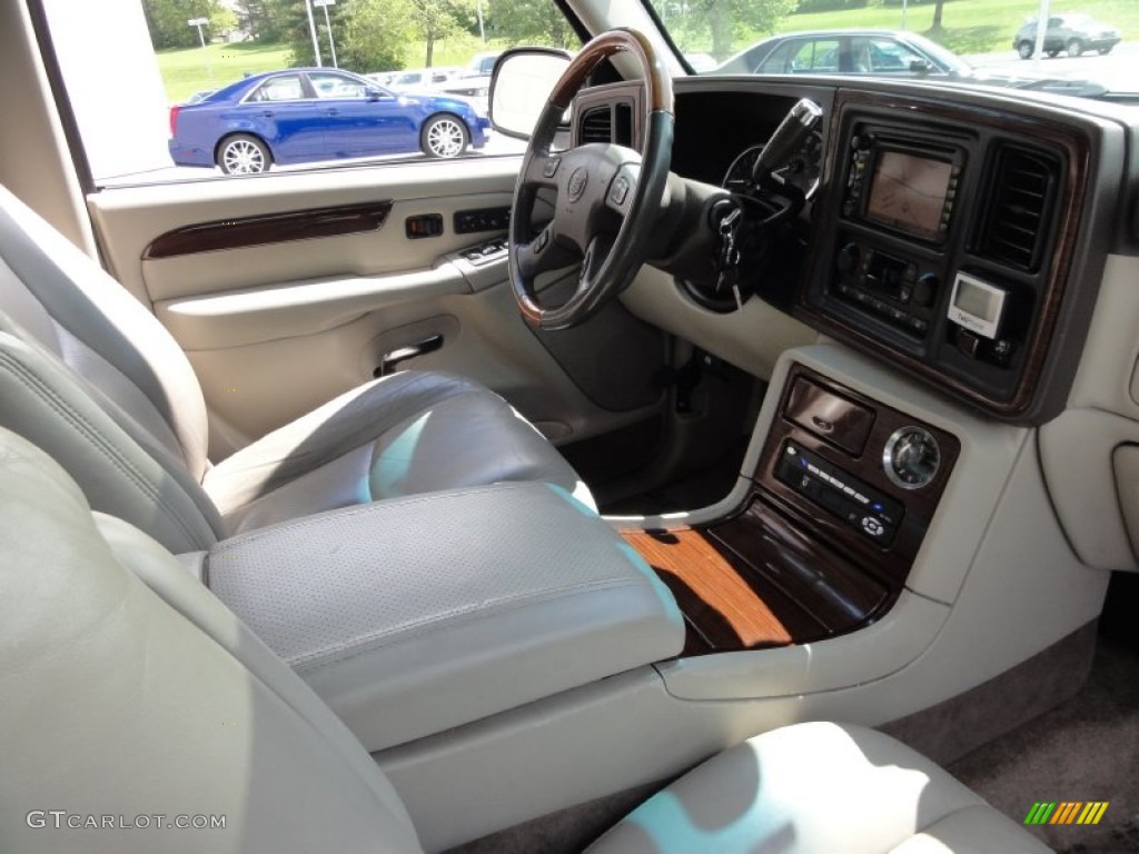 2003 Escalade AWD - Green Envy / Shale photo #20