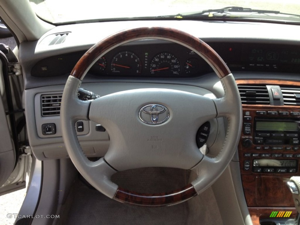 2004 Toyota Avalon XLS Stone Steering Wheel Photo #64456701