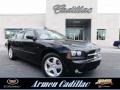 2008 Brilliant Black Crystal Pearl Dodge Charger SXT AWD  photo #1