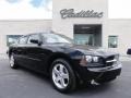 2008 Brilliant Black Crystal Pearl Dodge Charger SXT AWD  photo #6