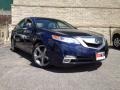 Royal Blue Pearl 2009 Acura TL 3.7 SH-AWD