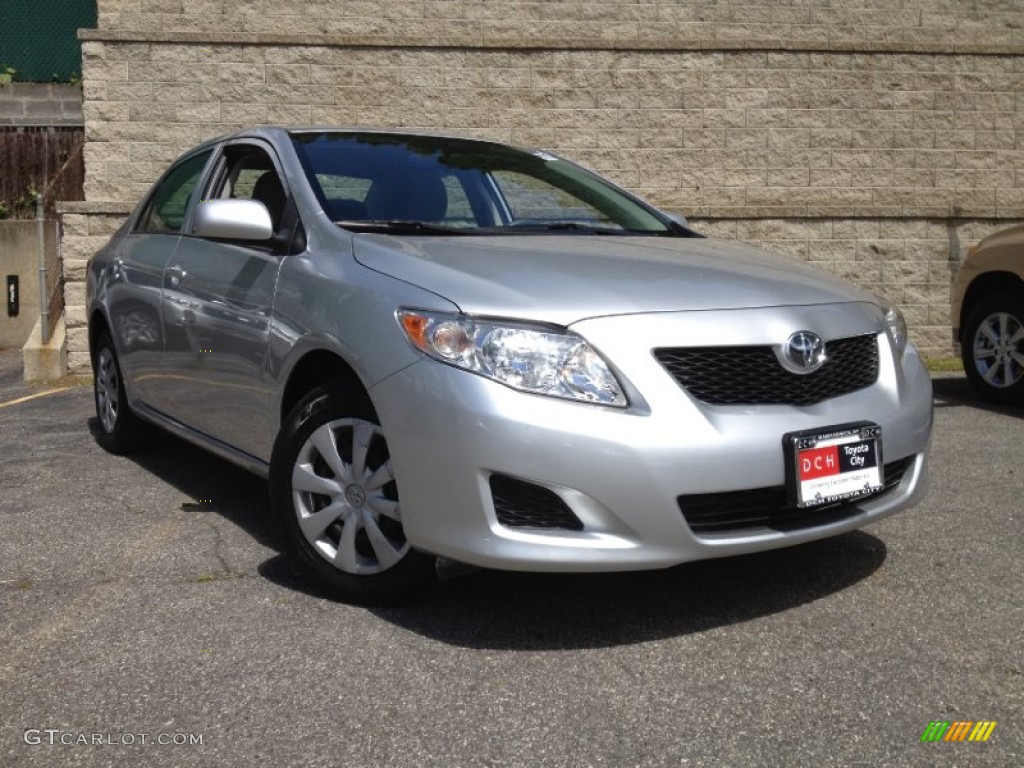 Classic Silver Metallic Toyota Corolla