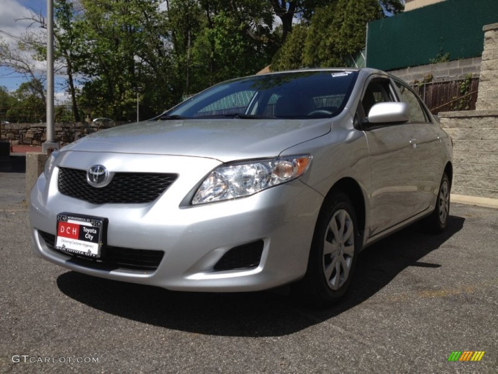 2009 Corolla LE - Classic Silver Metallic / Ash photo #5