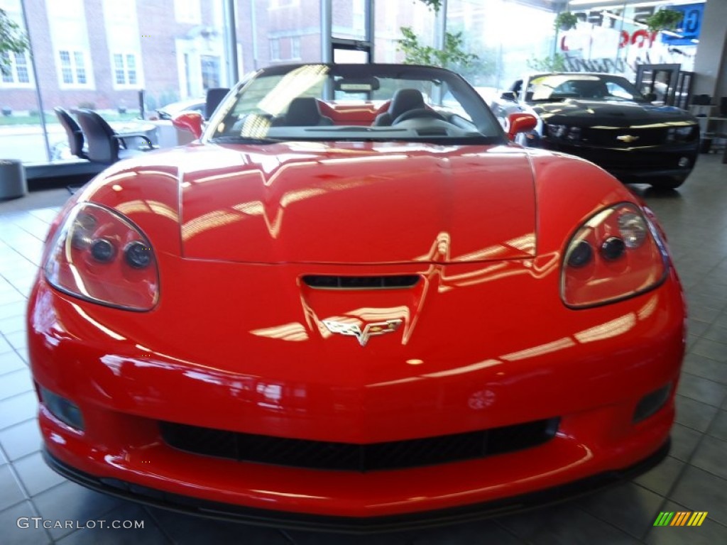 2012 Corvette Grand Sport Convertible - Torch Red / Ebony photo #2