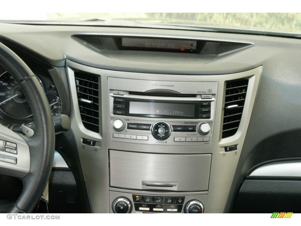 2011 Outback 2.5i Premium Wagon - Graphite Gray Metallic / Off Black photo #21