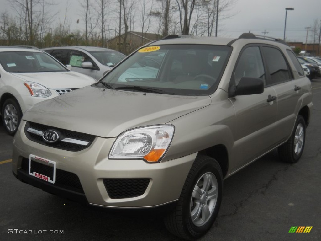 2009 Sportage LX - Gold Leaf / Beige photo #1