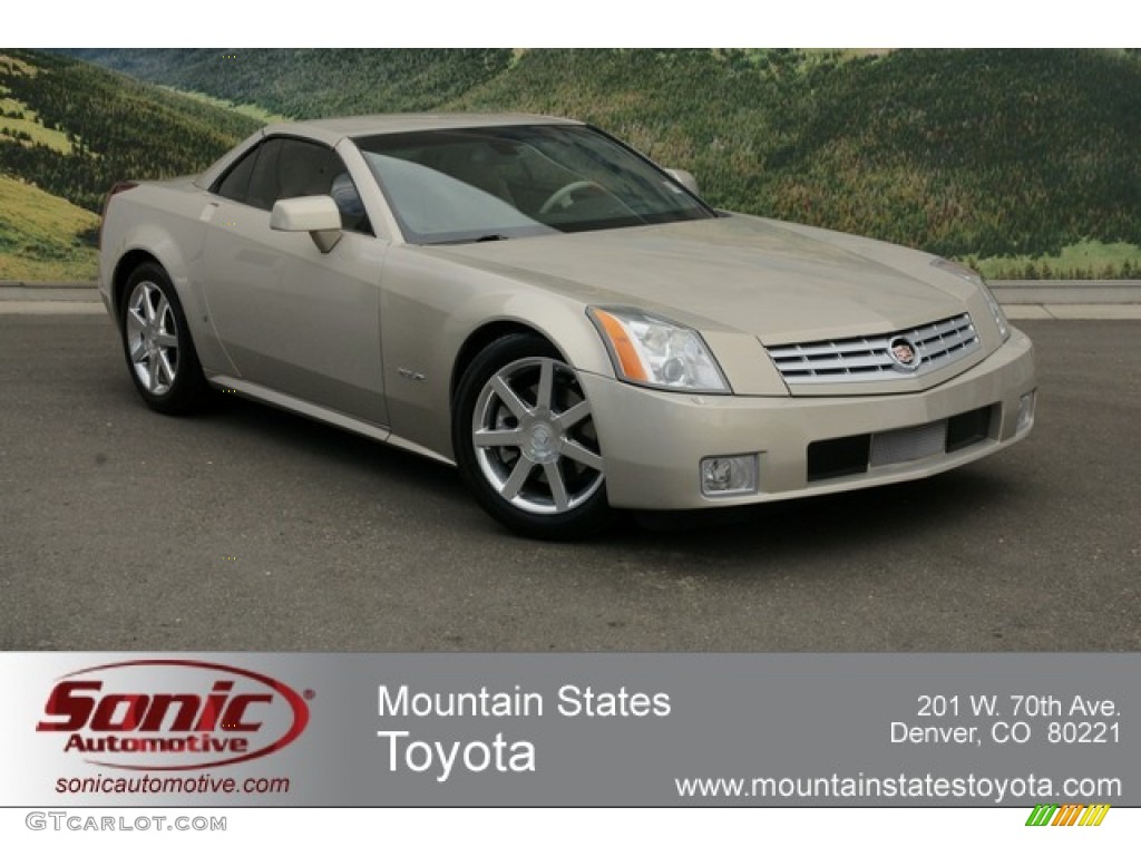 2006 XLR Roadster - Gold Mist / Shale photo #1