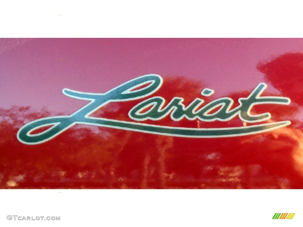 2002 F150 Lariat SuperCrew 4x4 - Toreador Red Metallic / Medium Parchment photo #30