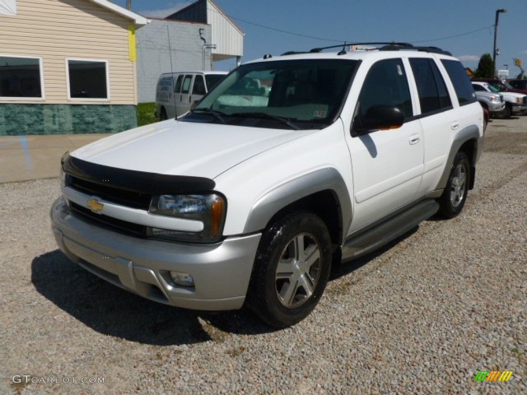 2005 TrailBlazer LT 4x4 - Summit White / Light Gray photo #1