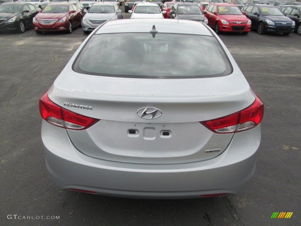 2013 Elantra Limited - Silver / Gray photo #5